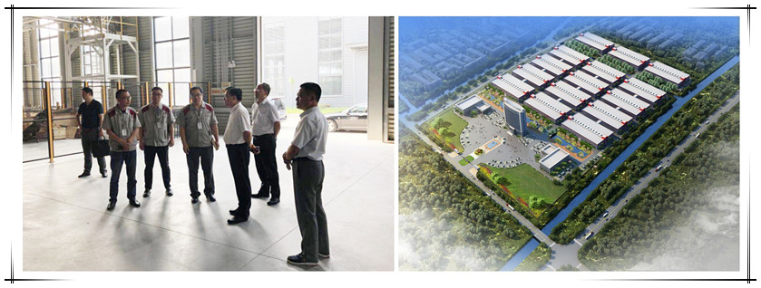 Liu Chunhua, deputy secretary of Yizheng Municipal Committee, inspected Cathay Industrial Park